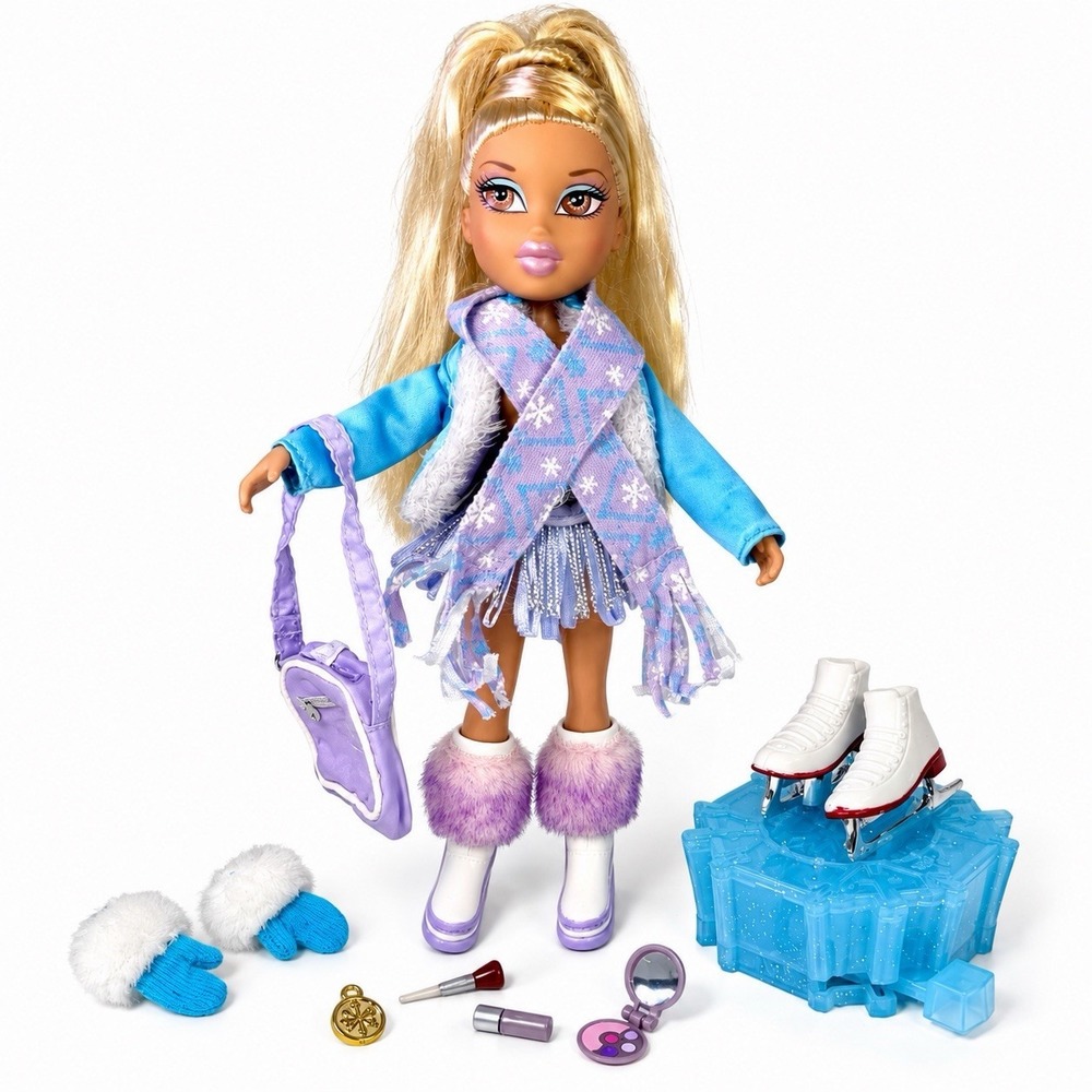 Bratz Ice Champions Vinessa Doll 2006 MGA Ice Skating Outfit Rink Accessories